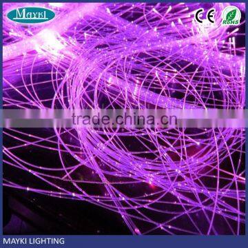 Transparent PVC Protection 3*1.0mm Shining Fiber Optic Cable for Chandelier or Curtain Using photo-3