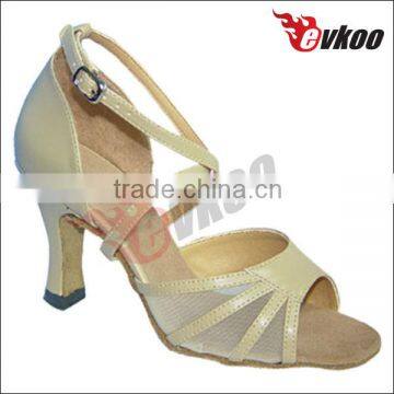 PU leather upper material 7cm heel zapatos para bailar salsa hombre