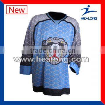 costom sublimation team ice hockey shirt ice hockey jerseys