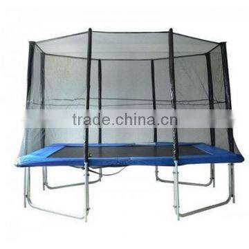 Aosom 10' x 7' Rectangle Trampoline Backyard Jumping Safety Enclosure Net Kit