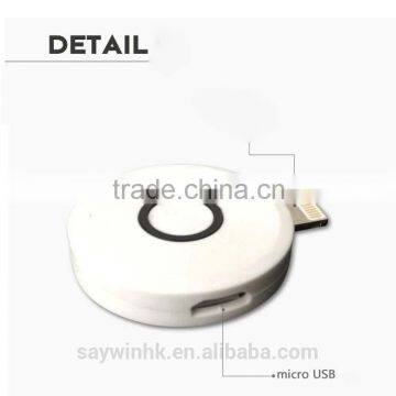 Coin Size Mini OTG Usb Flash Drive for Smart Phone for IPhone photo-4