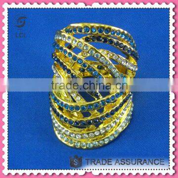 From china full finger eternity ring, low price imitation gold long finger ring