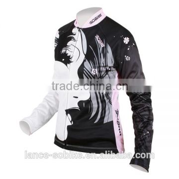 large size cycling jacket/pro team bike jacket/wholesale compression wear with very competitive price