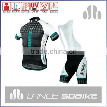 2015 professional cycling wear Lance biking cycling bib shorts cycling jersey sets classic design