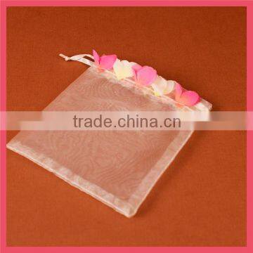 Custom Logo Size Sugar Gift Organza Bag Wholesale