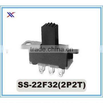 6 pin momentary slide switch SS-22F32(2P2T)