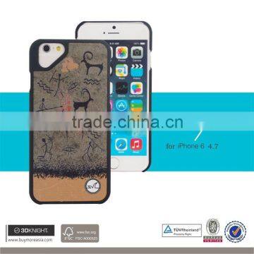 2016 Newest Real Marble Stone Nature Eco-friendly Phone Case for iPhone 6 for i Phone 6s Hand Made Ultra Thin Marble Cover