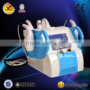 Portable tripolar RF vacuum ultrasonic liposuction cavitation weight-loss massage machine