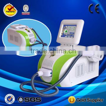 Portable Ipl Hair Removal / Xenon Ipl Lamp 560-1200nm / E-light Ipl Rf Laser Multifunction Machine Skin Tightening