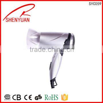 hot selling Mini dc 900w~1200w travel hair dryer hairdryer household salon drying hair style