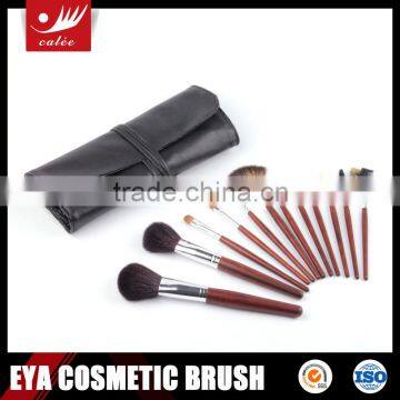 Finely processed 12pcs cosmetic brush set