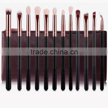 12pcs Black Handle Eye Makeup Brushes Eyeliner Eyebrow Eyeshadow Brushes photo-5