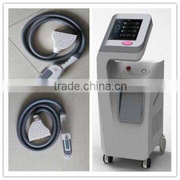 Vertical professional Two handles SHR OPT hair removal machine