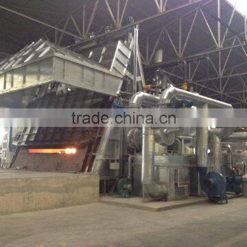 gas fired industrial aluminum melting furnace equipment