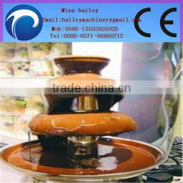 full-stainless and low price 3 layer Chocolate fountain