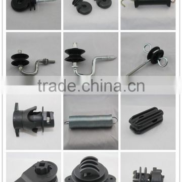 Farm fencing accessories , double hook insulator/ring self-tapping insulator,sheep/cattle/horse management system