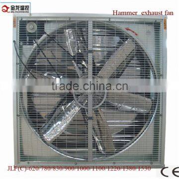 Size 1100*1100*400 mm 750W Exhaust Fan Power for Greenhouse