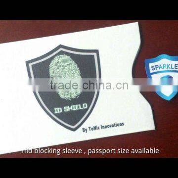 RFID Blocking Sleeves For Smart Card Credit Card photo-2