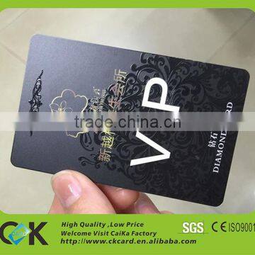 Custom design UV varnishing VIP card printing