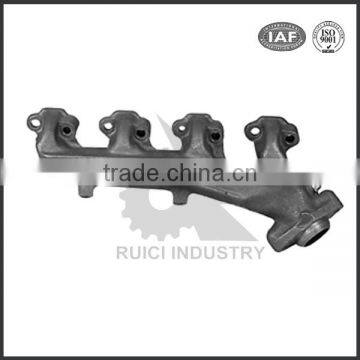 Cnc machining grey cast iron manifold casting