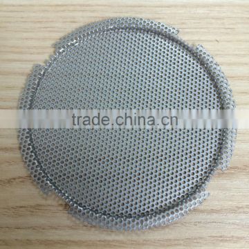 aluminum punching hole black painted speaker grille