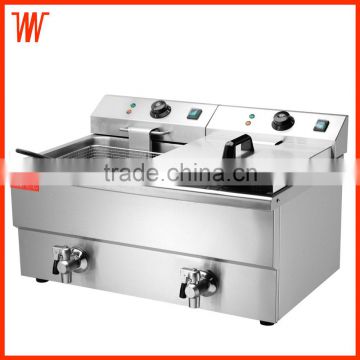 Stainless steel commercial electric fryer