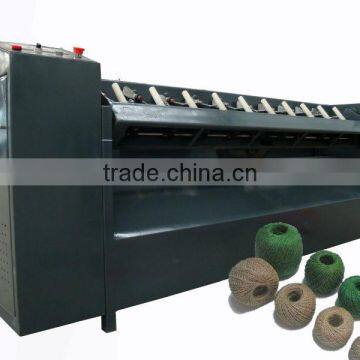 PLC Controled pp jute sisal twine ball forming machine