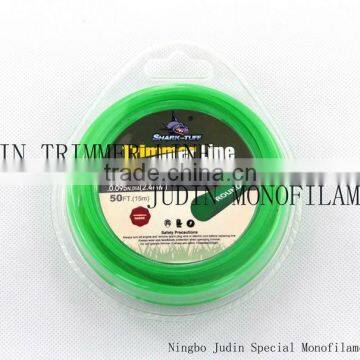 Commercial Grade 2.4mm Round Shape Brush Cutter Nylon Trimmer Line