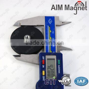 AIM Strong Rubbber Magnet Base,Rubber Coated Neodymium Magnet photo-2