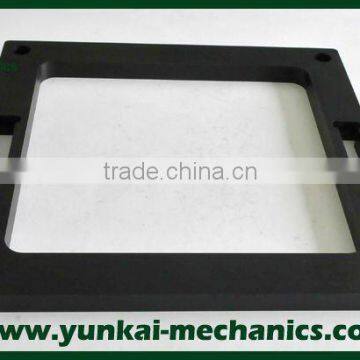 Plastic Machined parts, black POM CNC machining parts