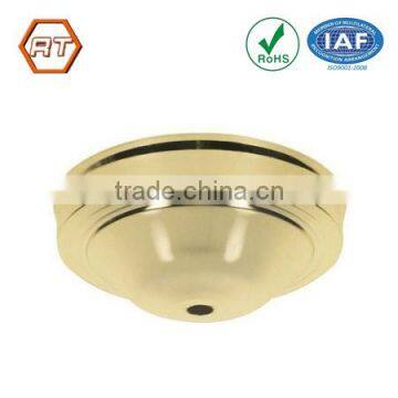 custom brass lighting part