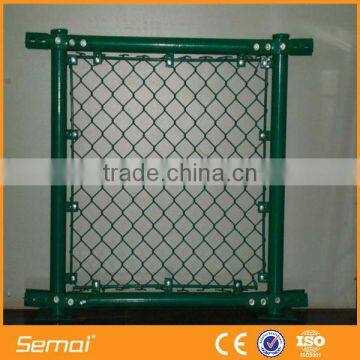 Galvanized Or Pvc Coated Temporary Chain Link Fencing For Sale