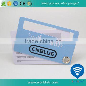 Customized CMYK Printing Plastic PVC Luggage Tag photo-2