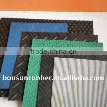 Stud/Diamond/Rib/Checker/ willow pattern Anti-slip rubber sheet