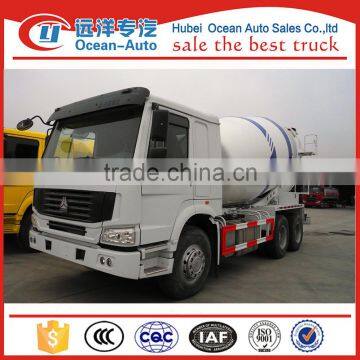 new condition SINOTRUK HOWO 12cbm truck mixer from factory for sale