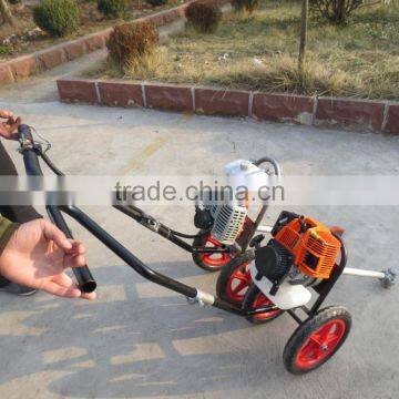 2 Stroke Hand Push Wheeled Brush Cutter/ Wheeled Grass Trimmer photo-2
