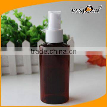 100ml Oval Amber Mist Spray Bottle With White Pumper Sprayer photo-4