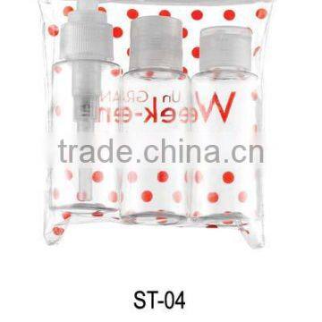 2-3 Pcs Travel Set Lightweight Personal Skin Care Empty Cosmetic Bottle Container Set photo-5