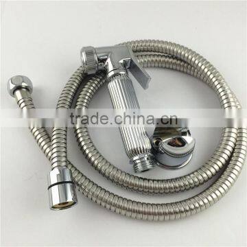 brass type bidet shattaf with stainless steel flexible hose