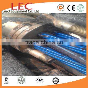 LEC Unbonded Coated 12.7mm Prestressed Concrete Steel Strands photo-2