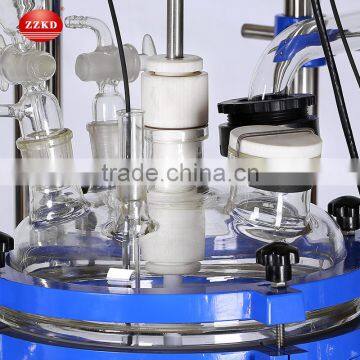 Single Layer Glass Reactor Vessel