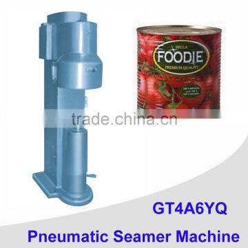 Original manufacturer GT4A6YQ semi-automatic food can seamer machine