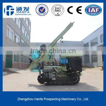 HF130Y crawler type auger drilling rig for photovoltaic solar spiral pile