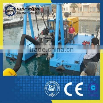 New Used Sand Suction Pontoon Boat with Doubl Suction Pump