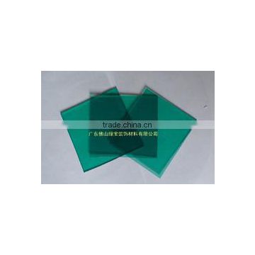 High light transimisson polycarbonate solid sheet for carport,awning,curtain wall,sound barrier