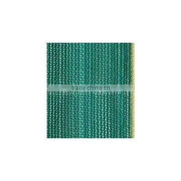 Flame retardant green safety net