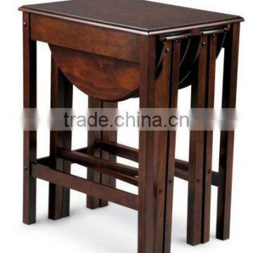 3PCS Folod Wooden Tables for Wholesaler photo-2