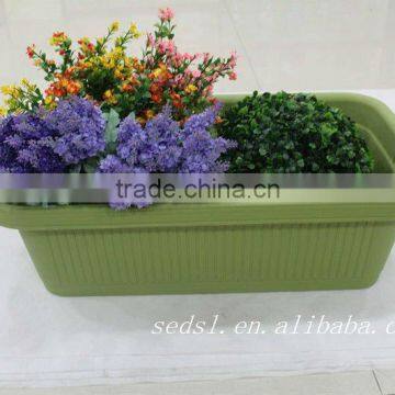 large thick plastic flower pot garden pot