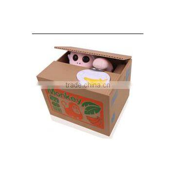 Coin Bank Money Box Plastic Electronic Cute Coin Saving Stealing Dog photo-3