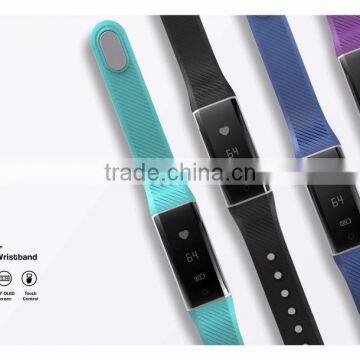 Multi-function electric smart fitness Wristband, Heart rate, Sport device, Waterproof, Changeable band,HD screen tourch control